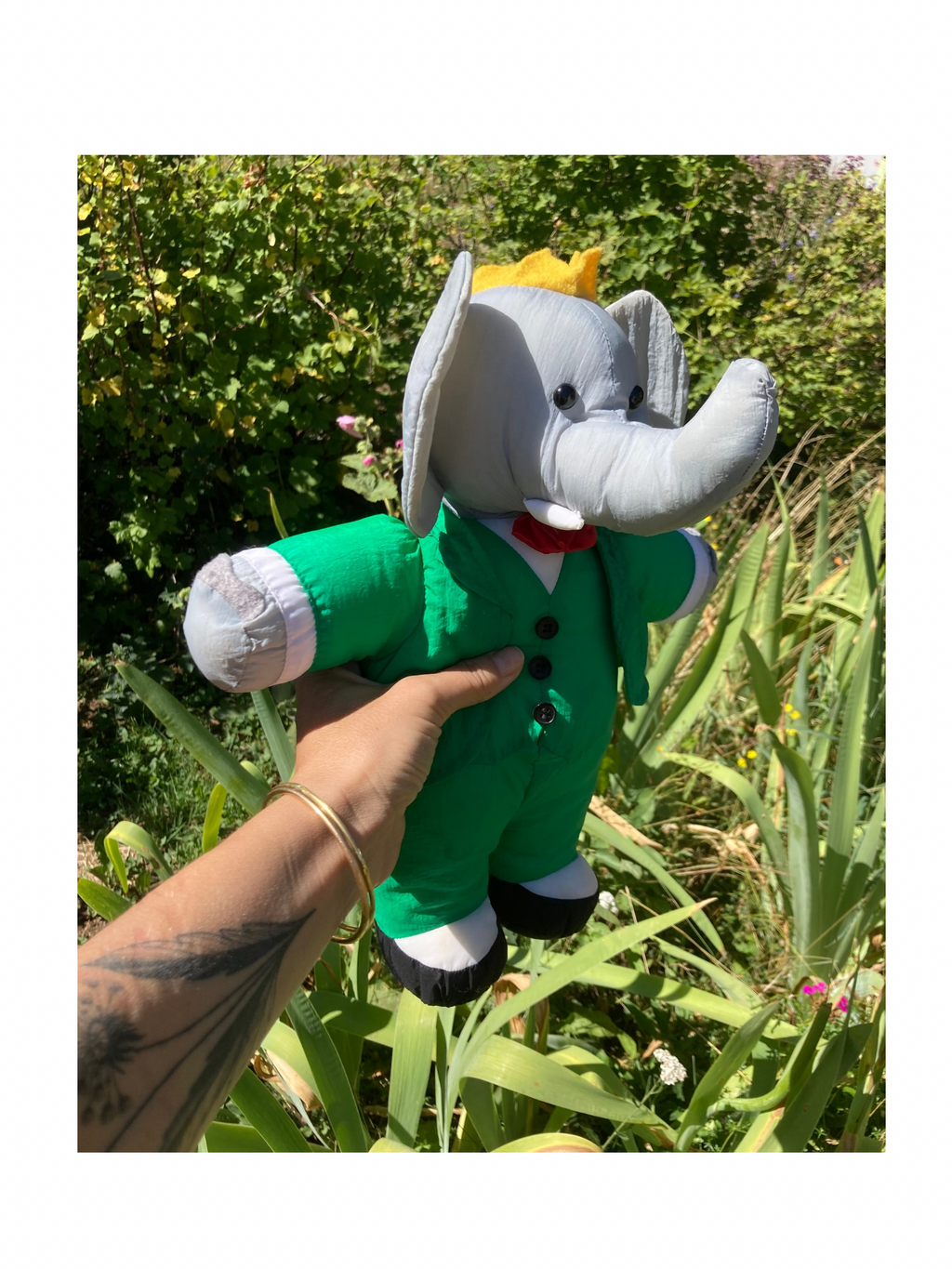 Peluche Babar vintage 1991