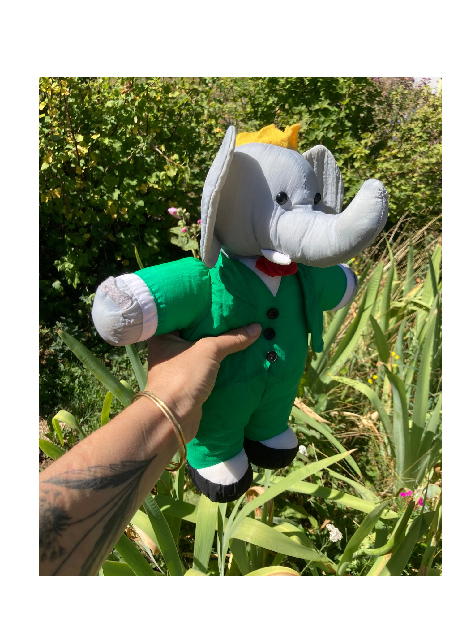 Peluche Babar vintage 1991